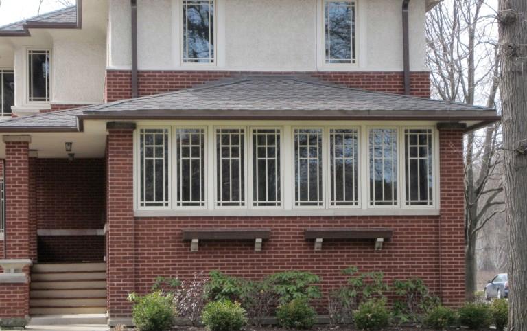Completed window replacement project